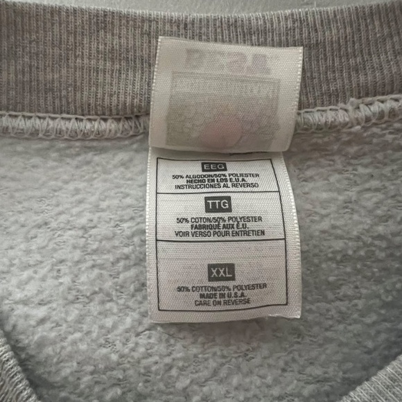 Vintage 1990s GLIDE Church San Francisco Rainbow LGBTQ Pride Graphic Sweatshirt - Picture 4 of 5